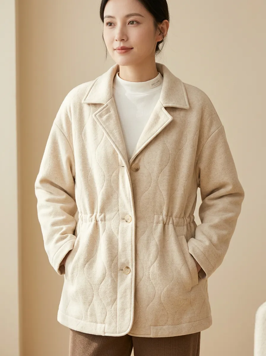 Quilted Patterned Jacket