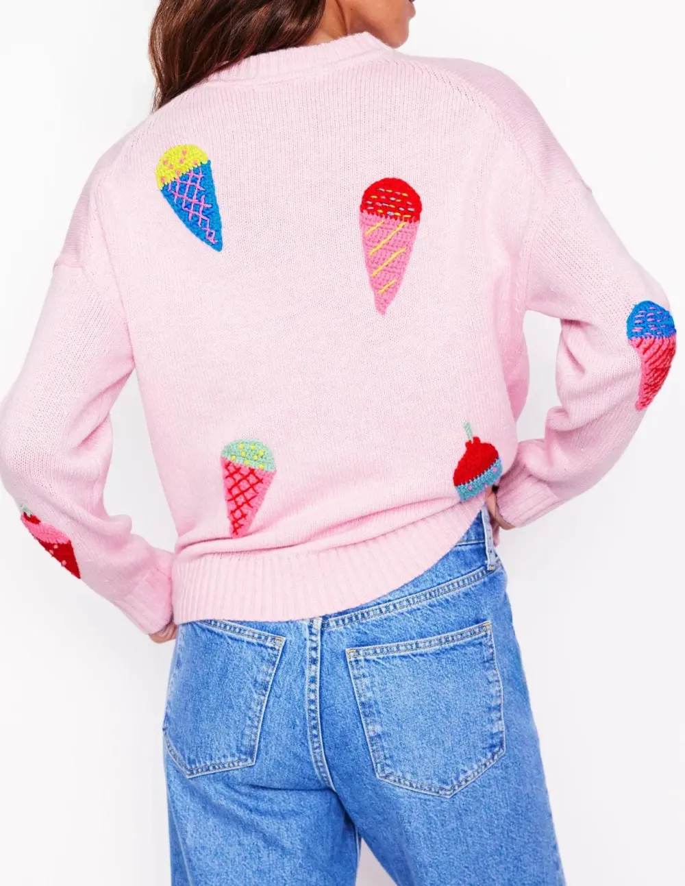 Novelty Embroidered Sweater