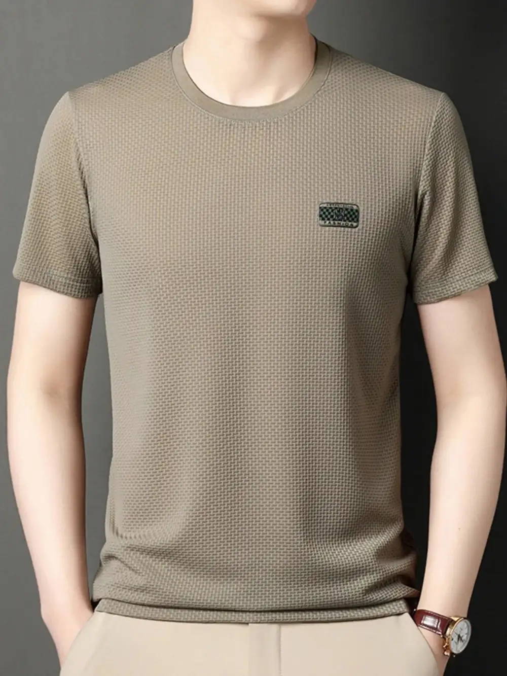 Soft Short Sleeve Crew Neck Tee