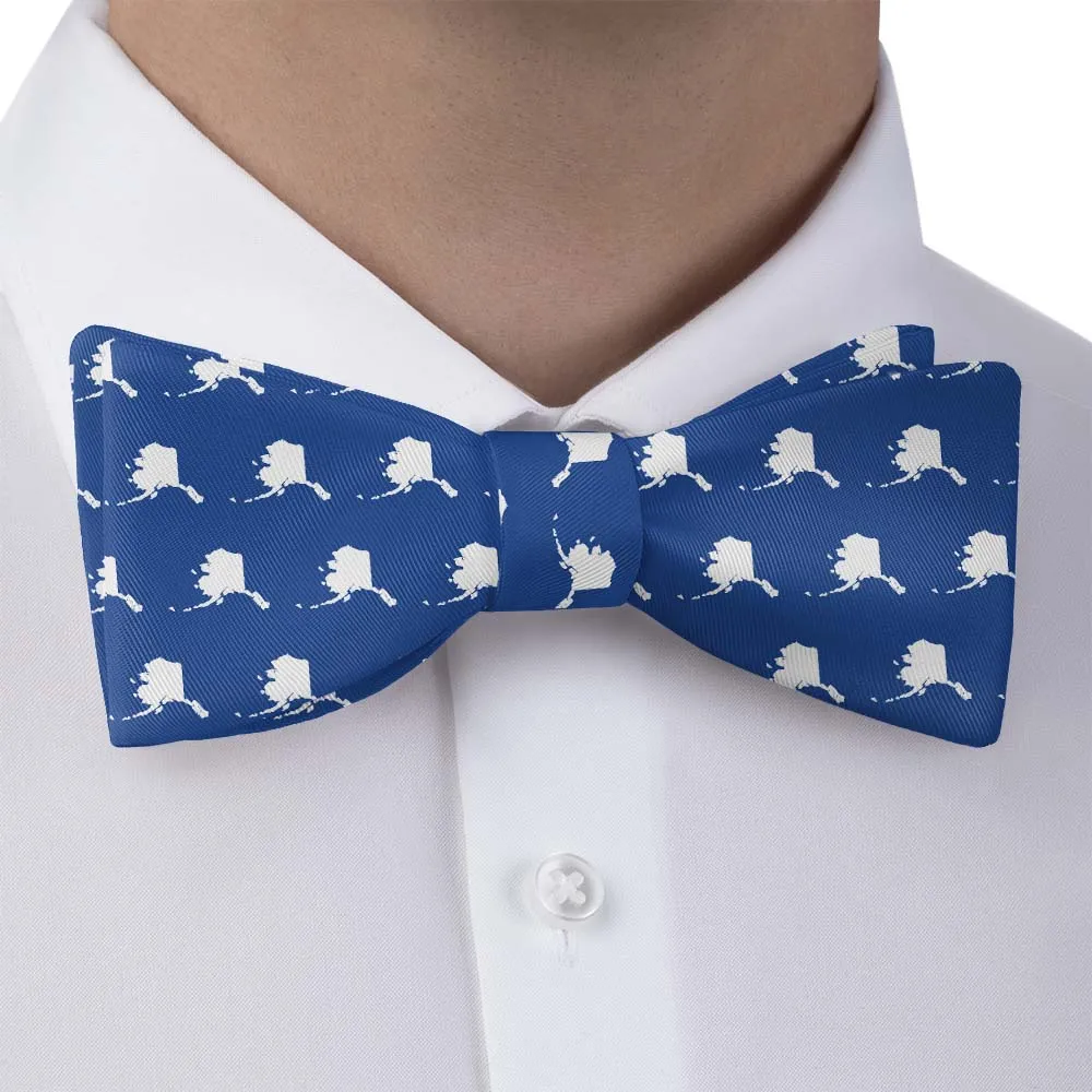 Refined Outline Motif Bow Tie