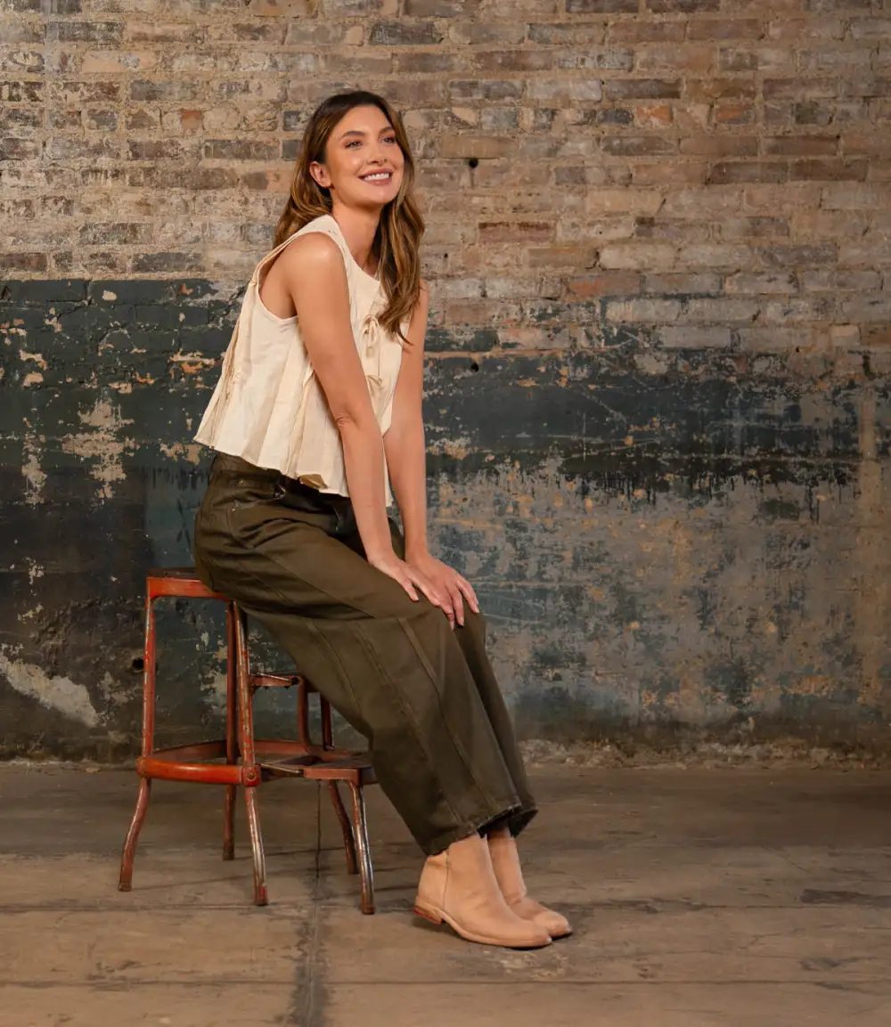 Side-Zip Streamlined Ankle Boots