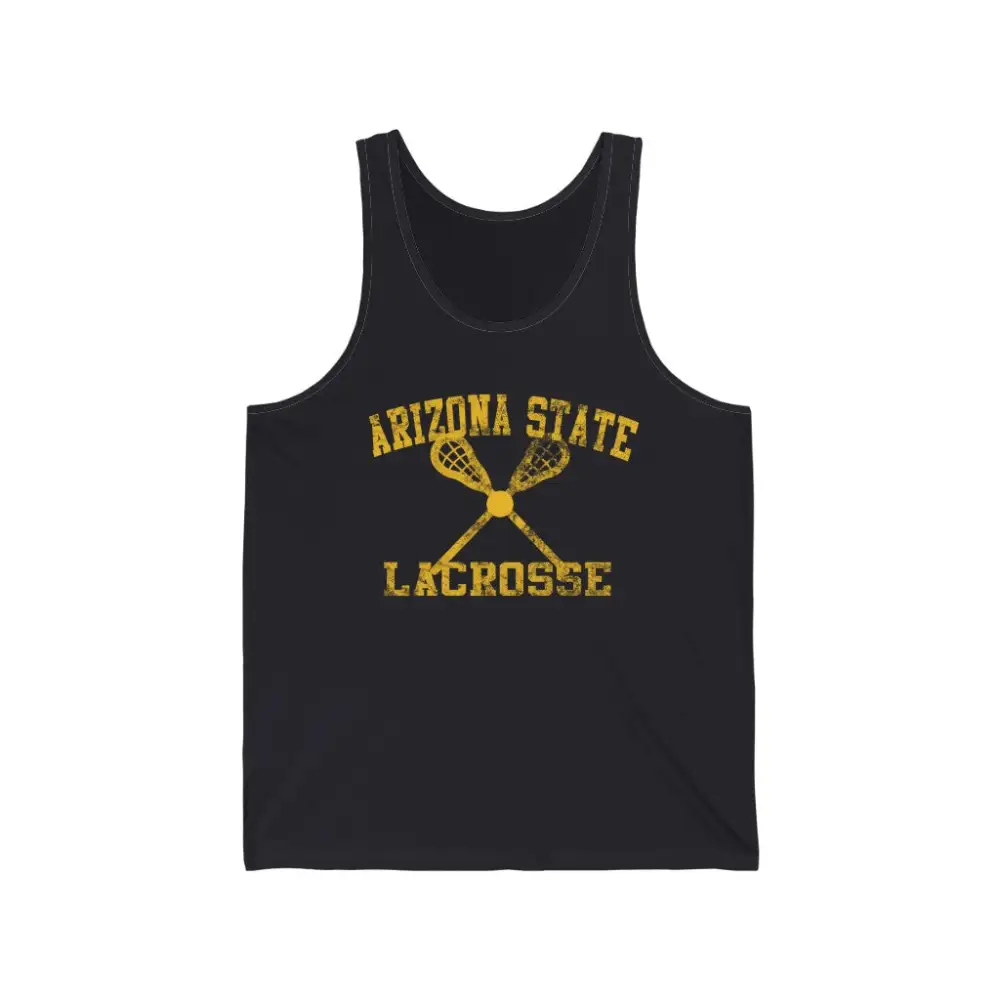Vintage Lacrosse Letter Tank Top