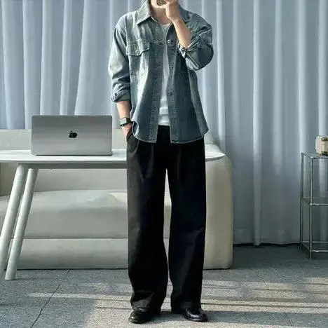 Scratch Faded Denim Shirt