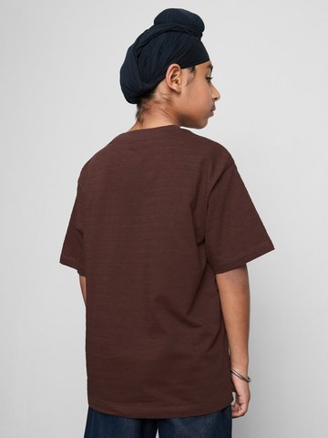 7-15yrs | Pure Cotton Stripe Textured T-Shirt detail 1