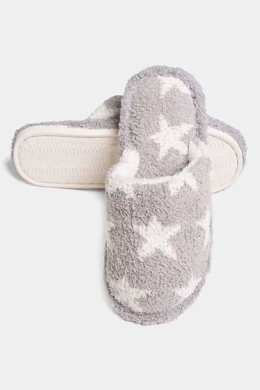 Star Pattern Women's Casual Slippers