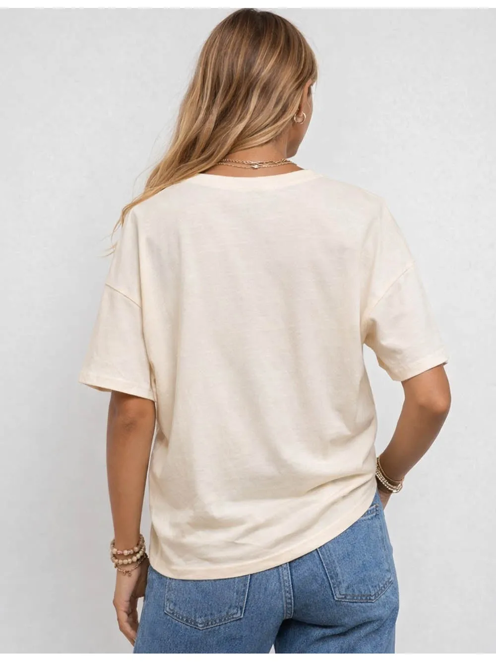 Chic Travel Graphic Pullover Short Sleeves T-shirt