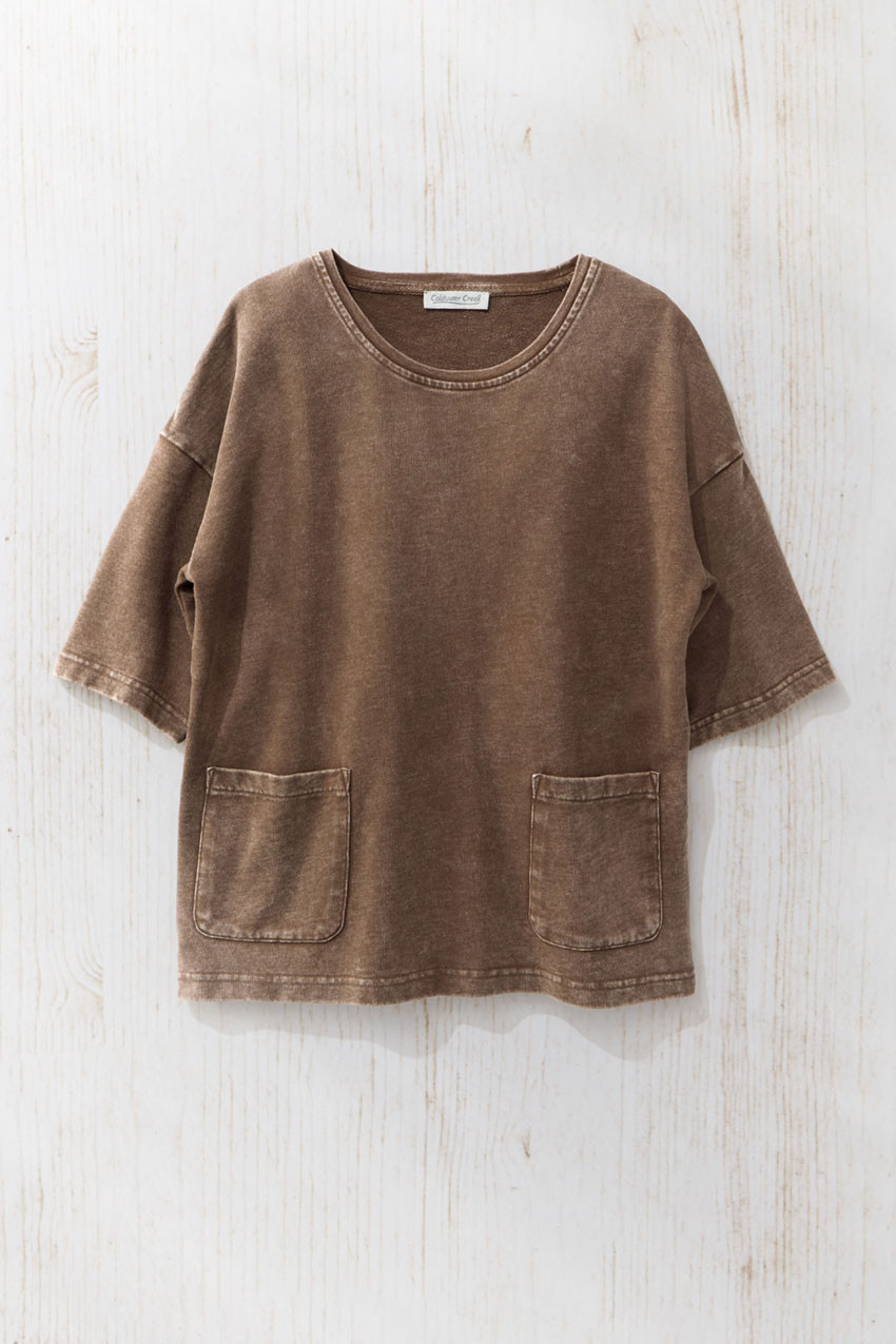 French Terry Pocket Top