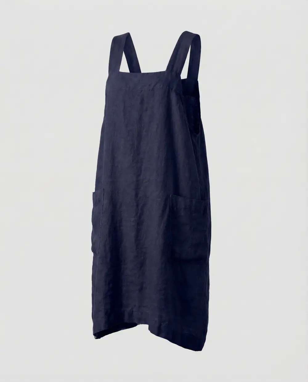 Women's A-Line Square-Neck Belted Boho Dress