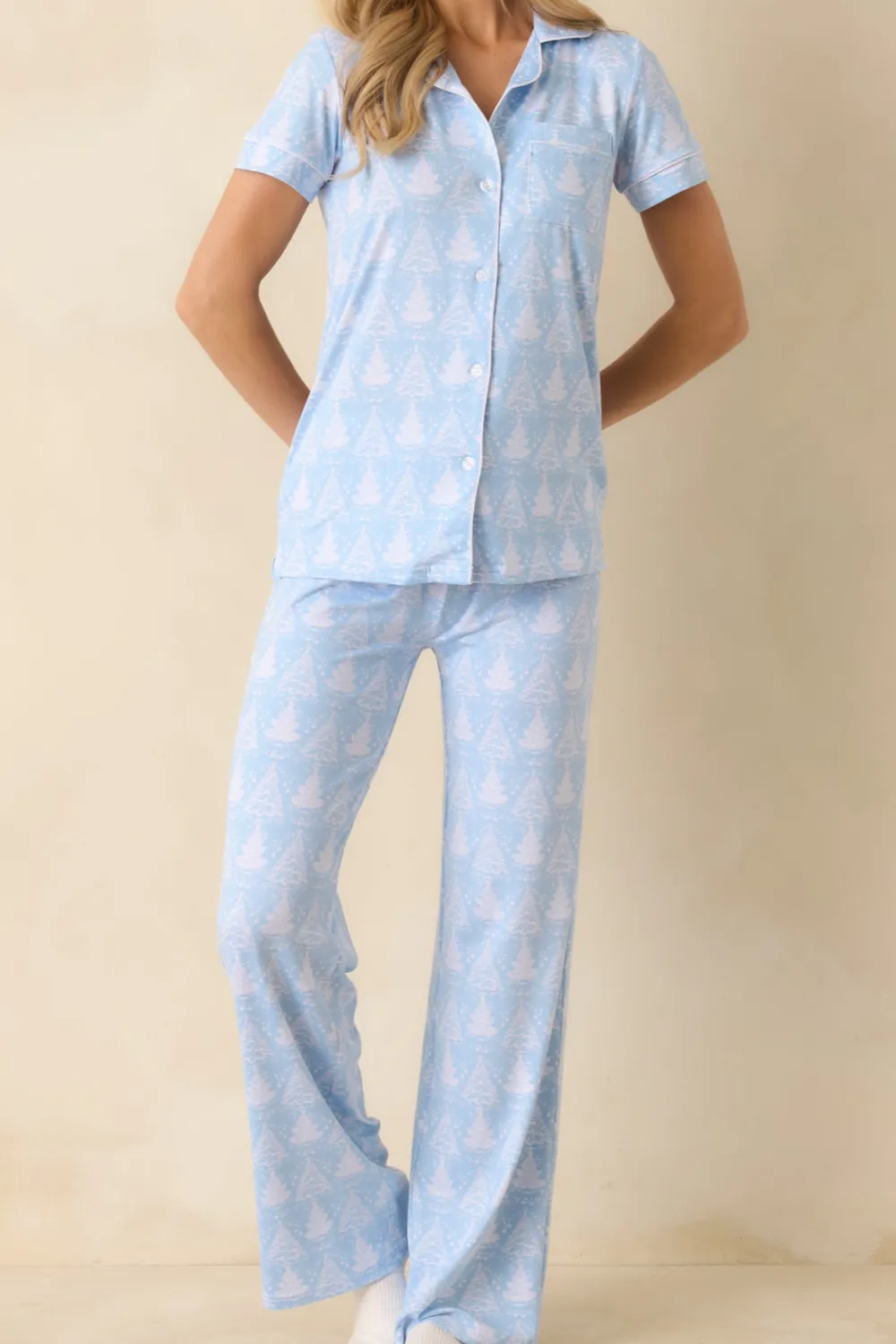Christmas Ice Christmas Tree Pajama Pants