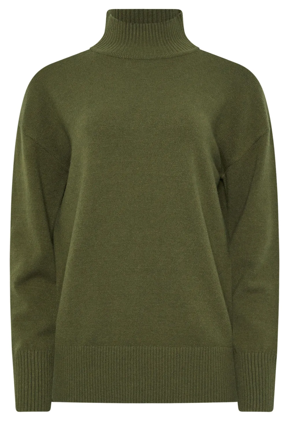 Ribbed Mouth Loose Sweater
