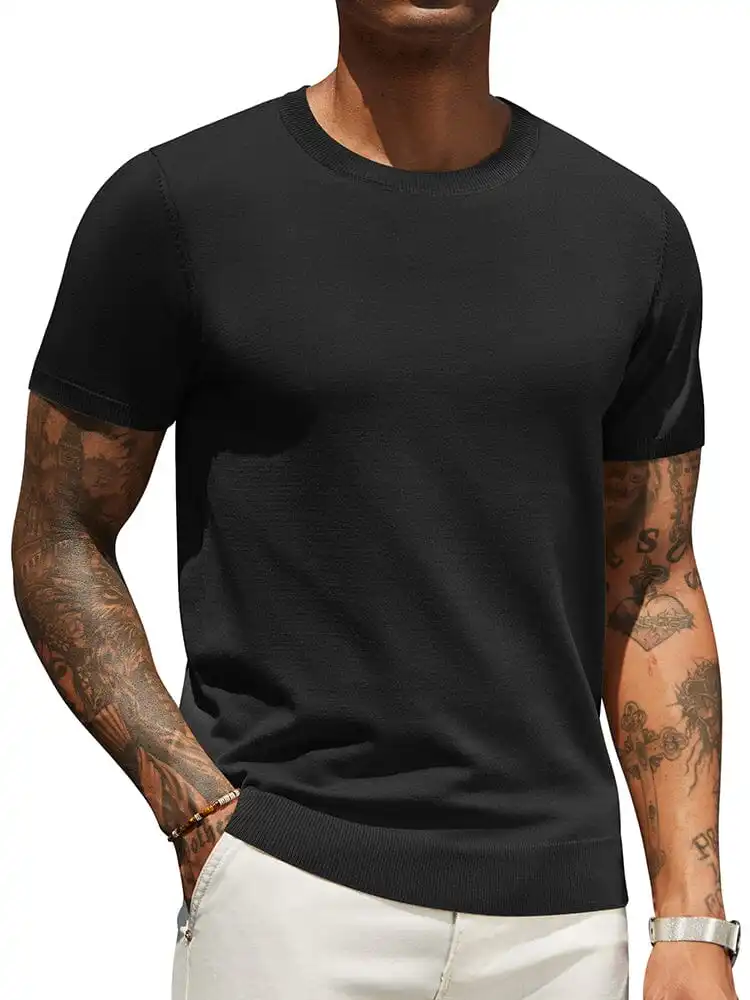 Smooth Knit T-Shirt