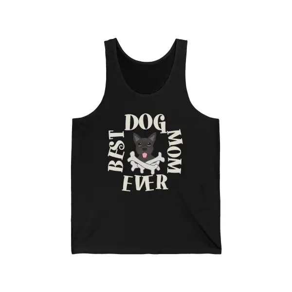 Dog Mom Puppy Graphic Tank Top