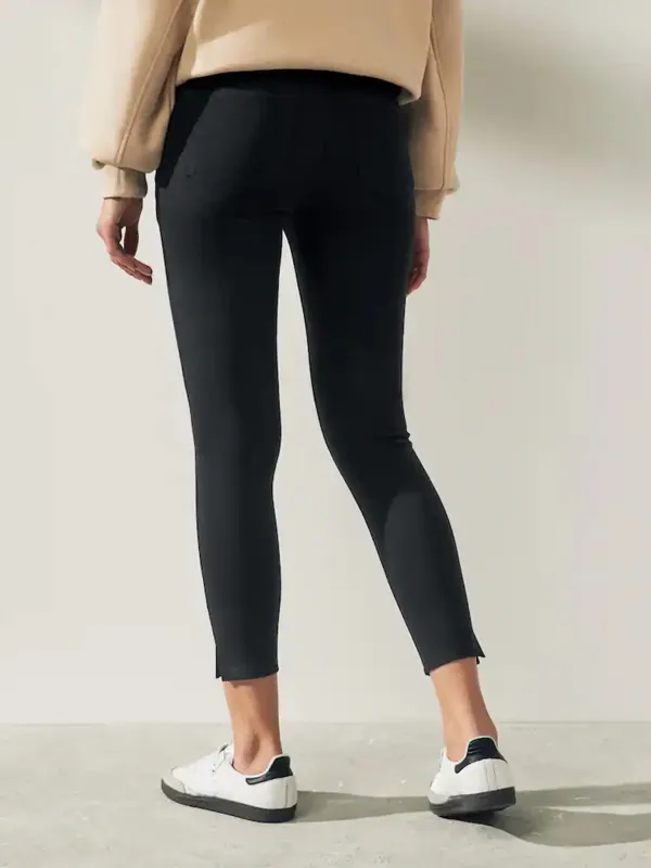 Short Denim Jacket With Skinny Pants