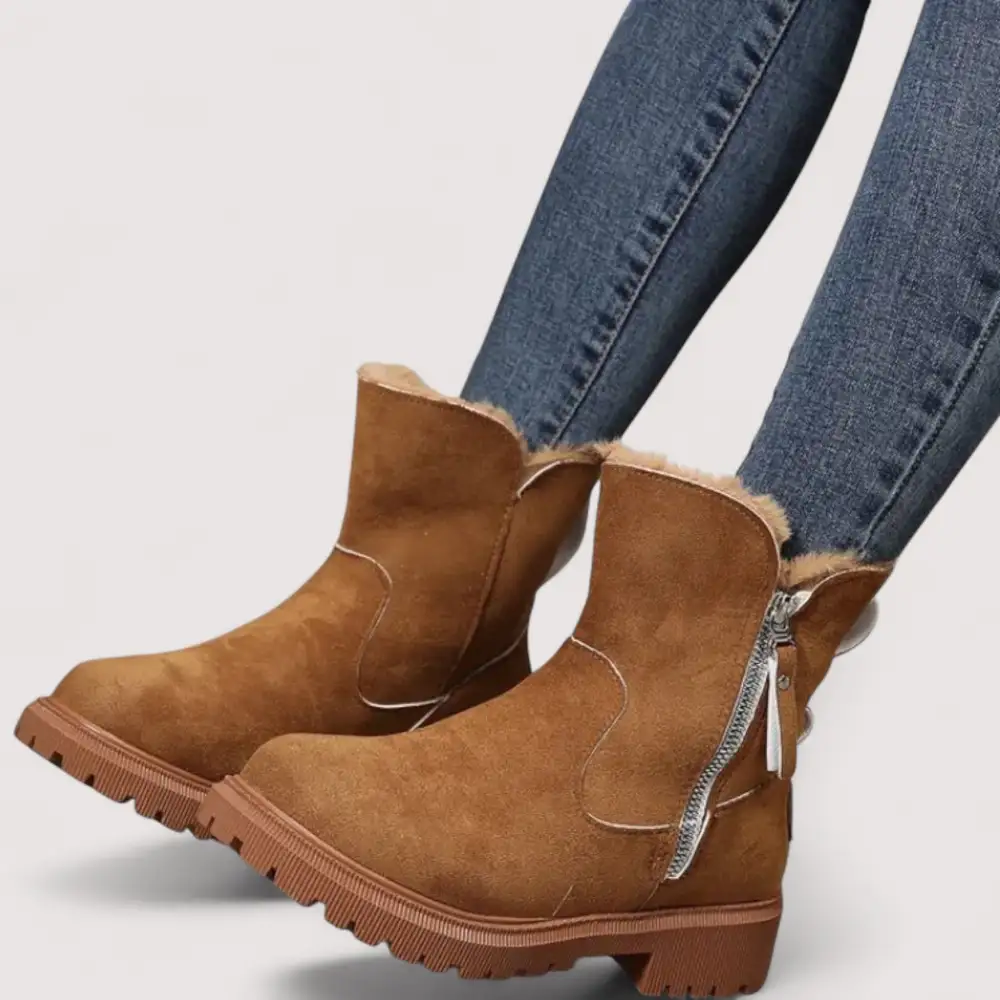 Square Toe Ankle Boots