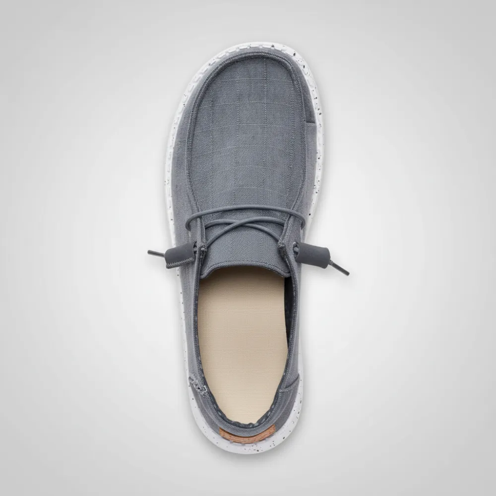 Wendy Chambray Grid Casual Shoe