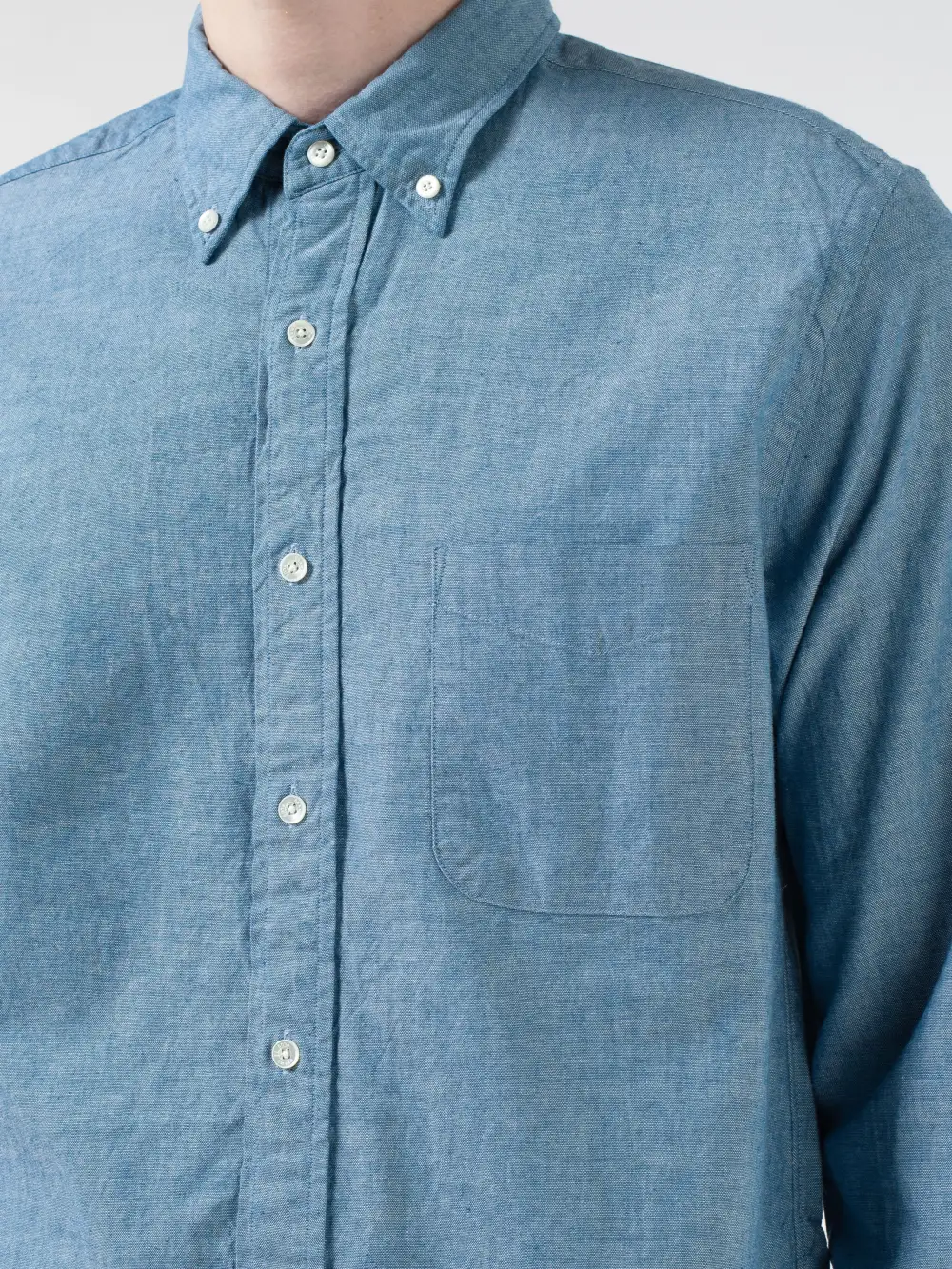 Men's Chambray Chest Pocket Shirt