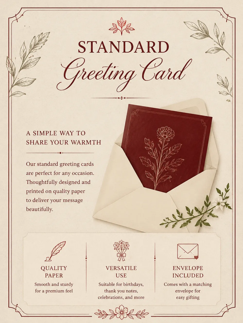 Standard Greeting Card