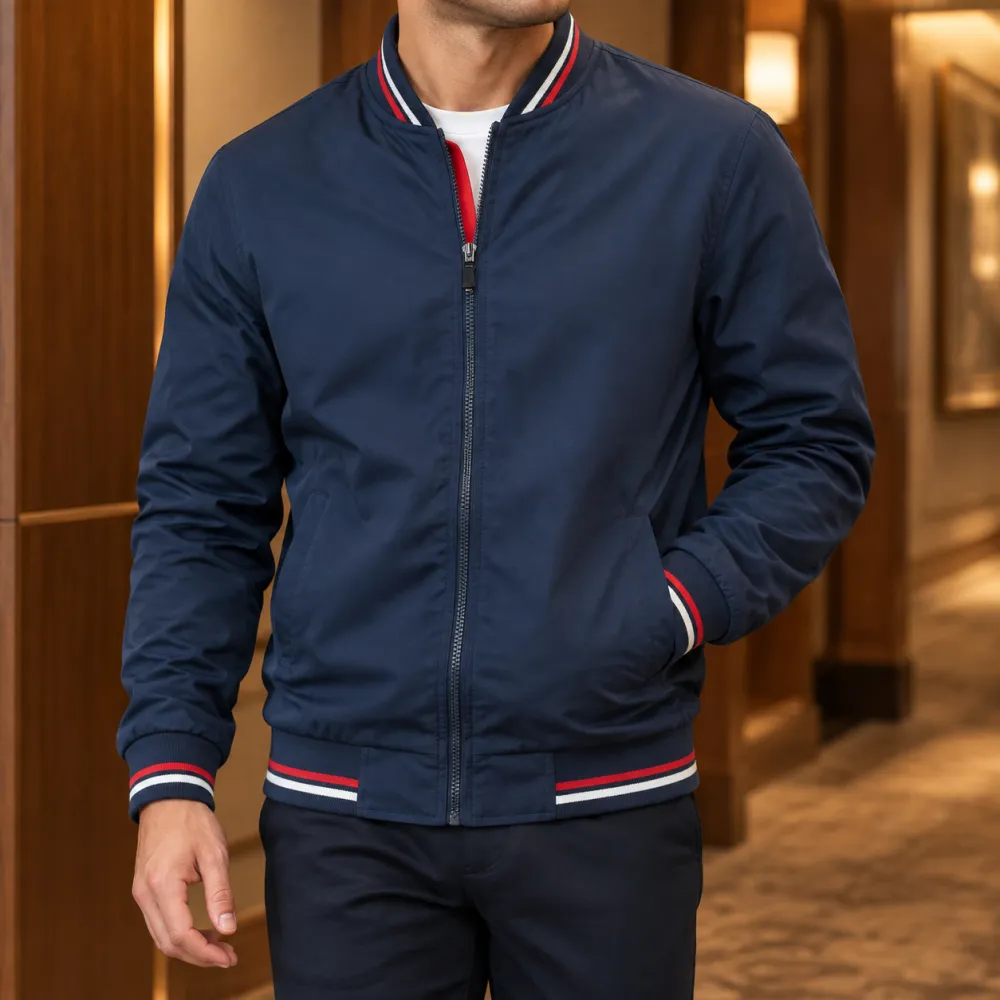 Bomber Striped Jacket