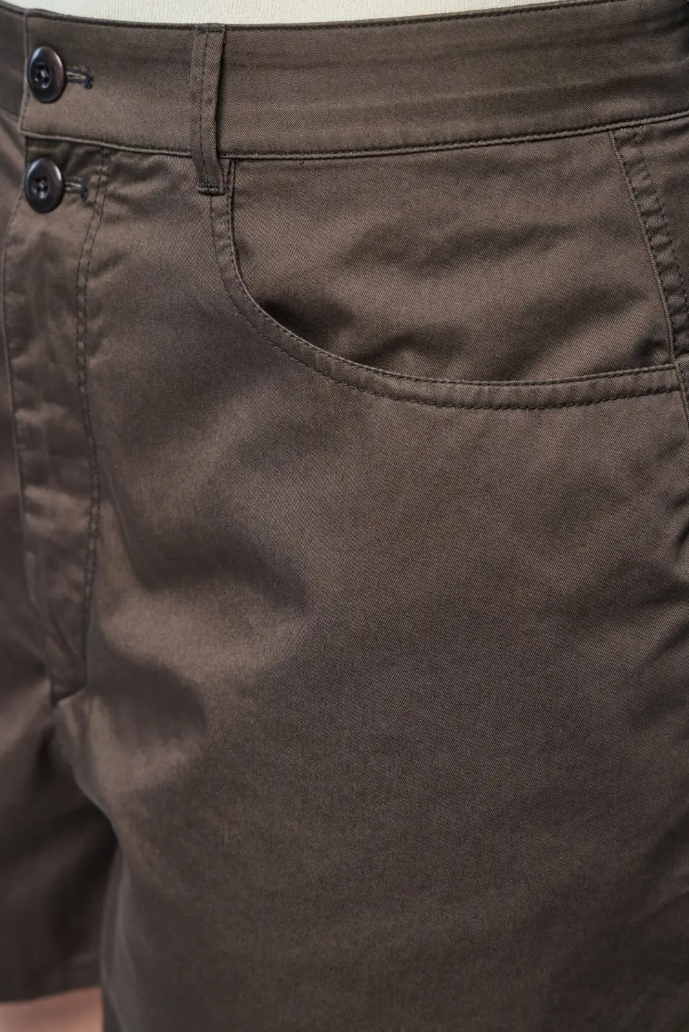 Cotton Twill Shorts