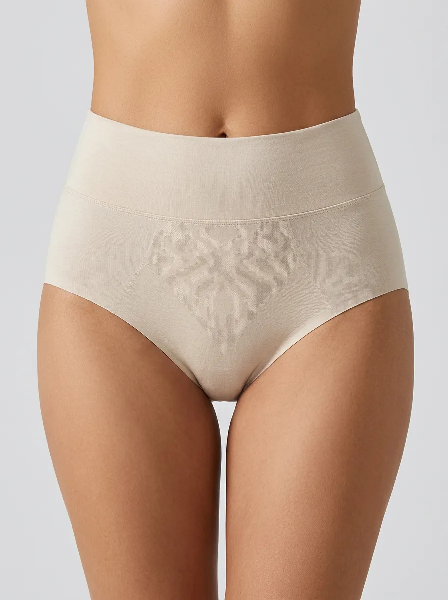 Women's Everyday-Essential High-Waisted Seamless Panties