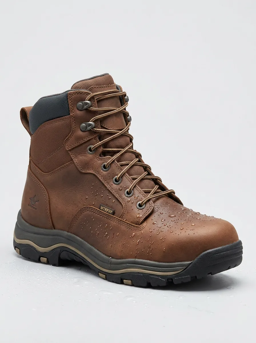 Durable-Look Outdoor Men's Waterproof Work Boots