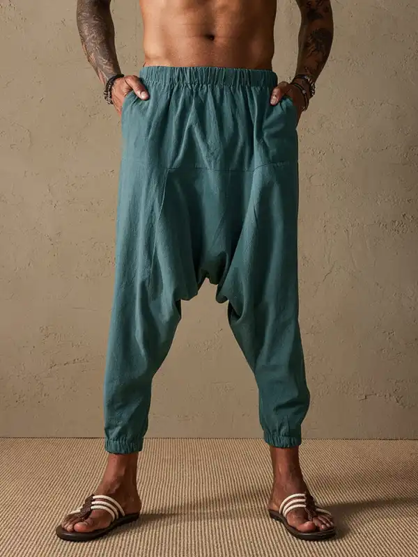 Downtown Linen Blend Pants
