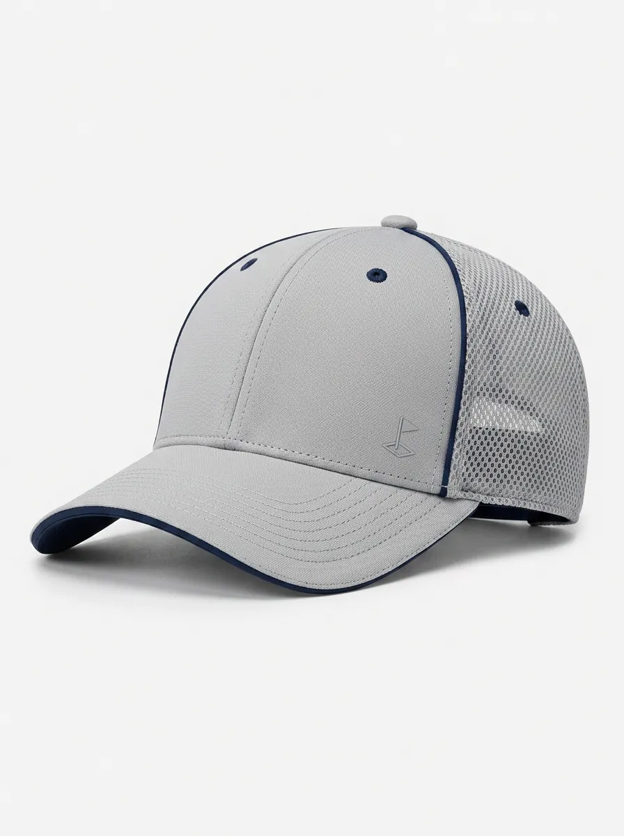 Unisex Equestrian Lover Horse Logo Printed Mesh Cap