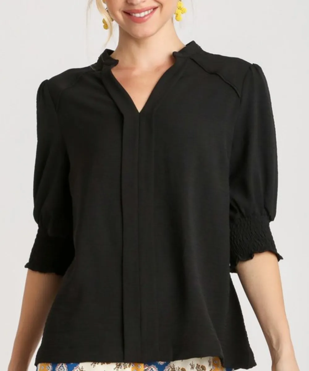 Refined Sheer Fashion Top