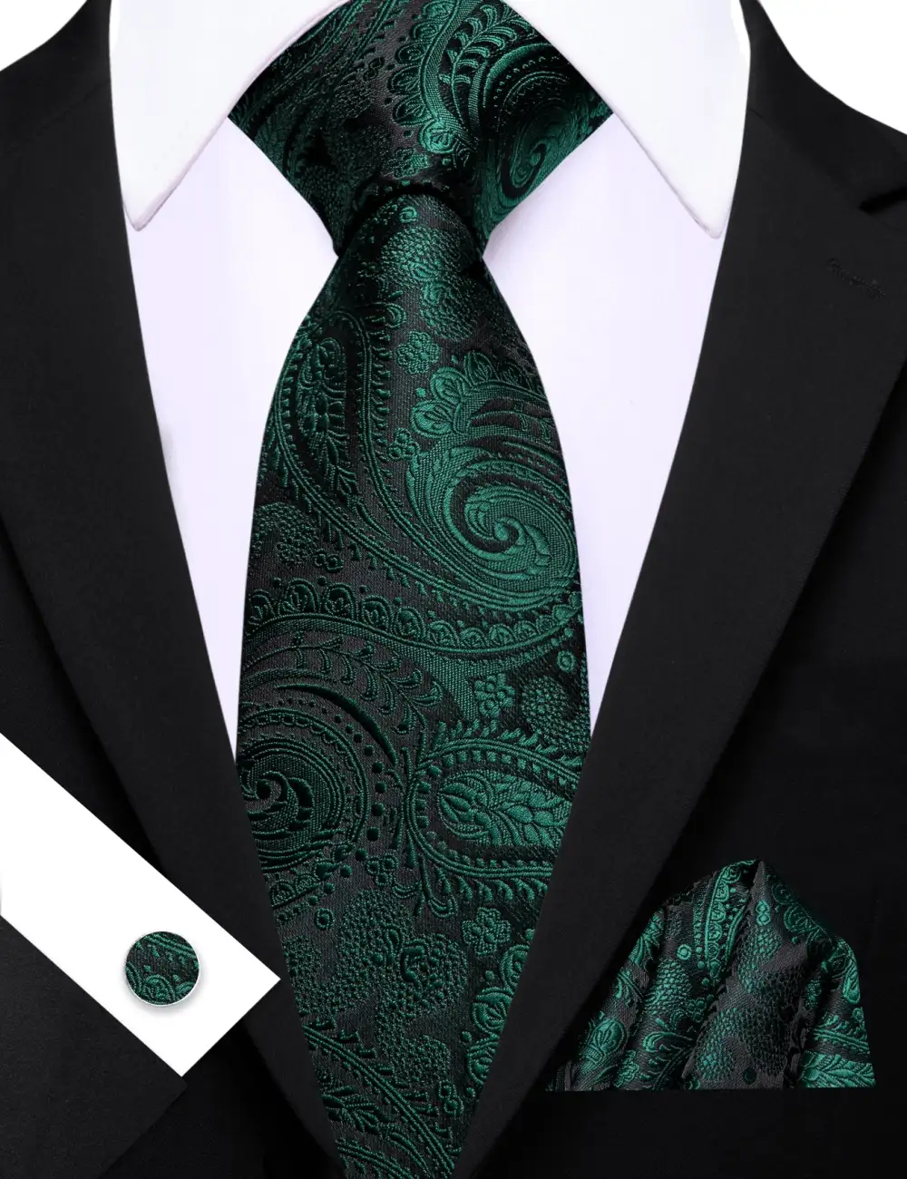 Modern Paisley Necktie Set