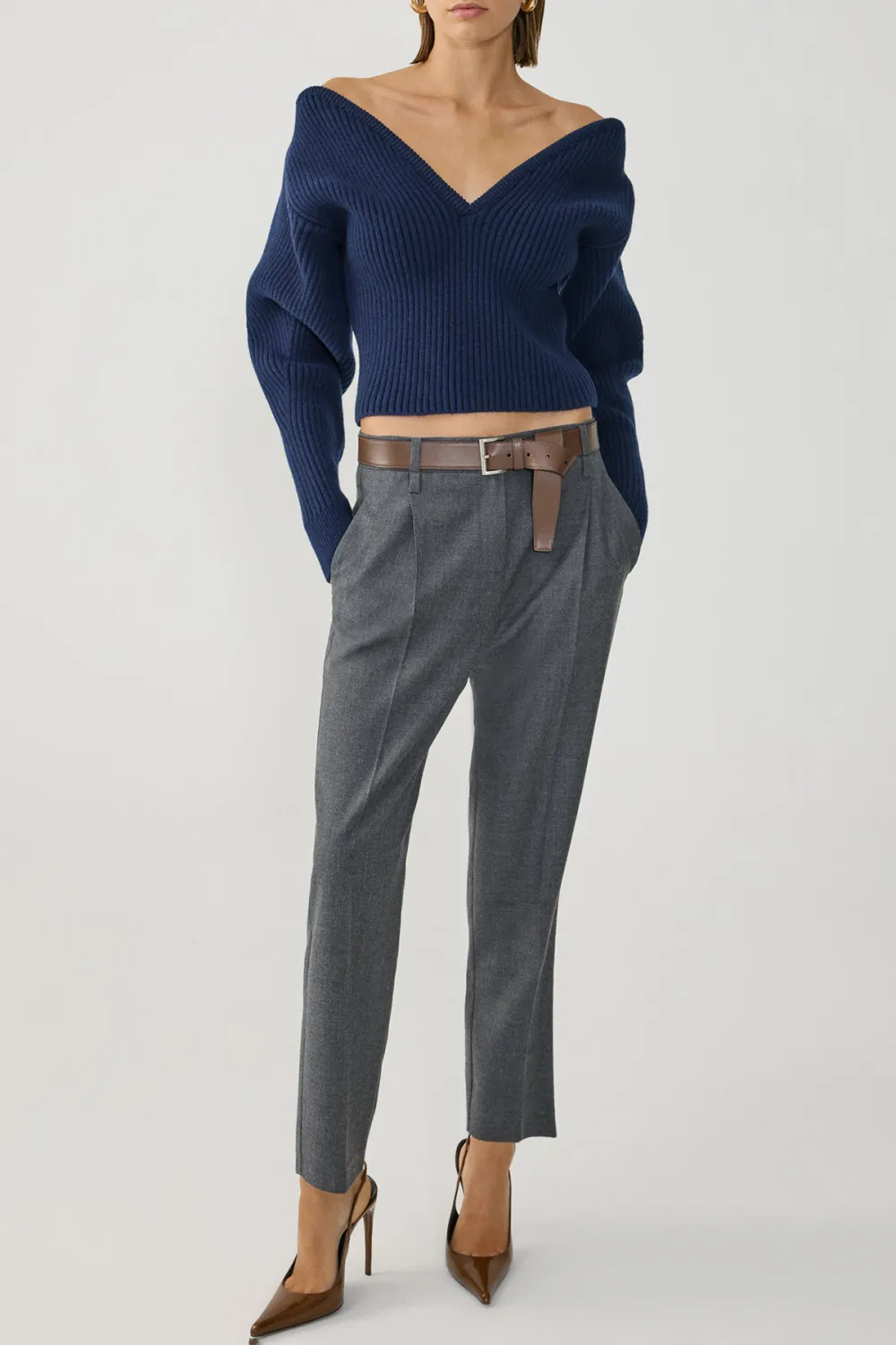 Casual Style Pants-Black