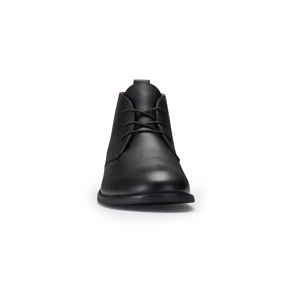 Classic Faux-Suede Suede Faux-Leather Chukka Boots
