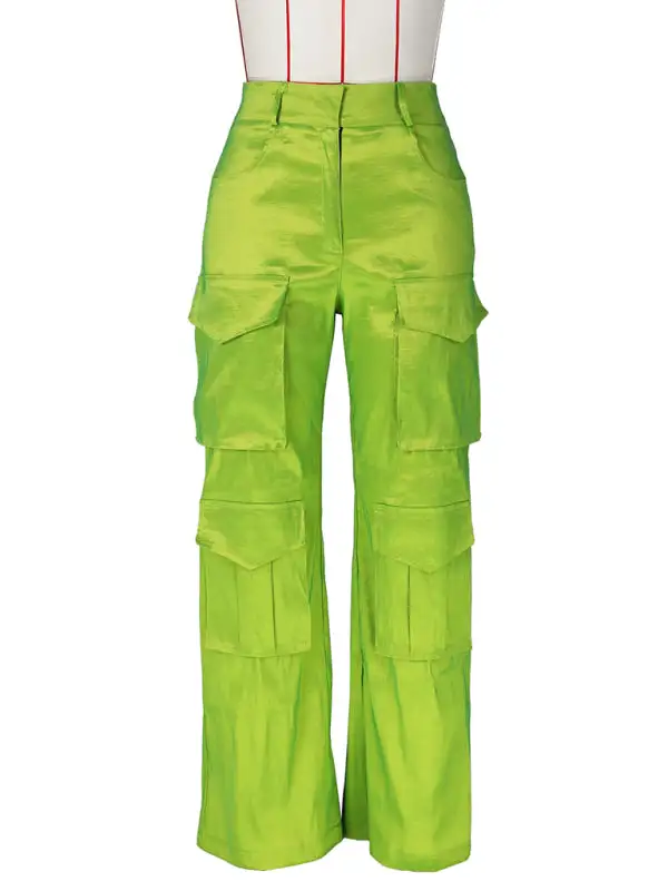 Multi Pocket Cargo Trousers Pants
