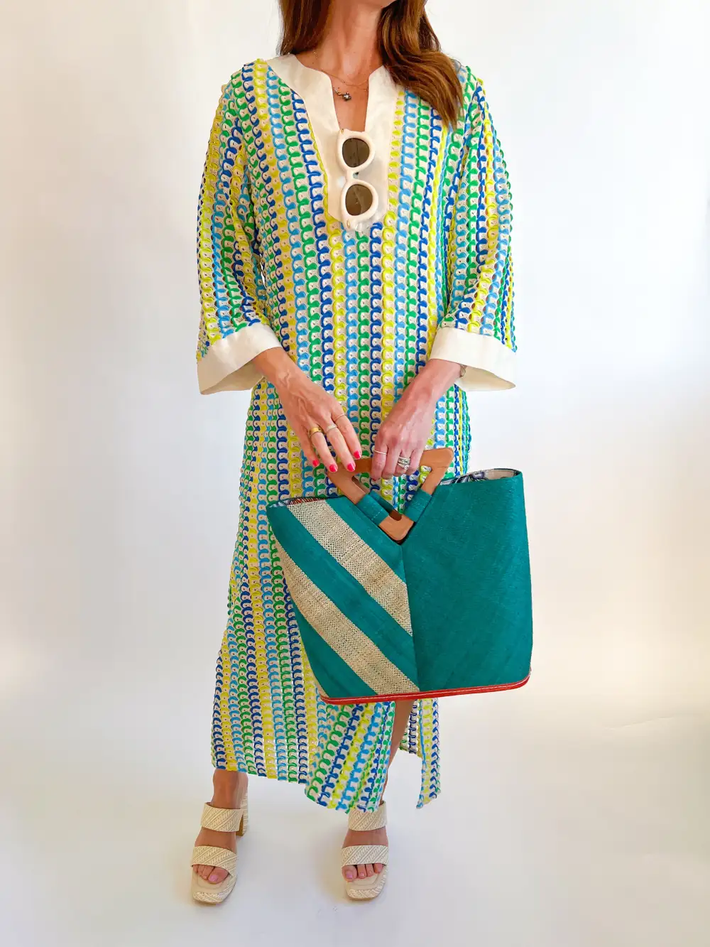 Knit Maxi Detail Dress