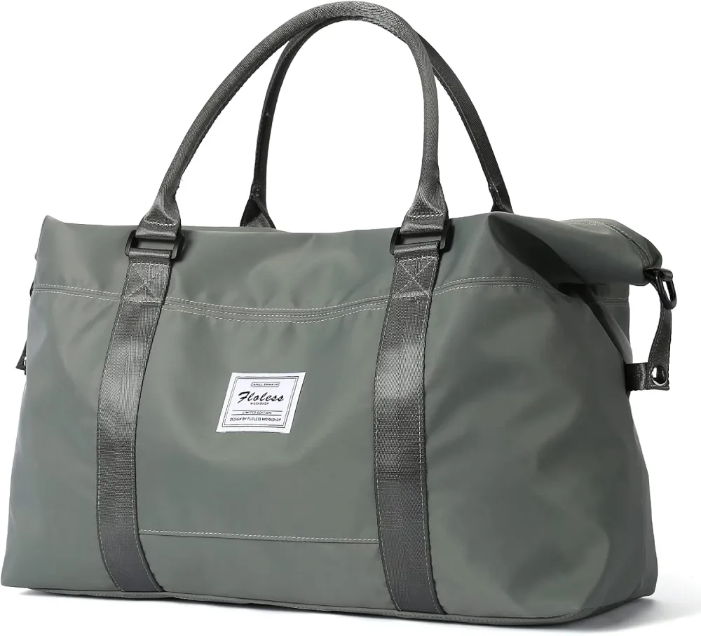 Travel Duffel Bag, Carry On Overnight Weekender Bags for Women