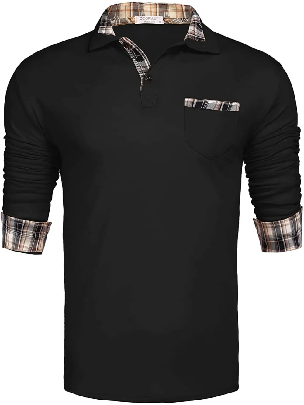 Soft Knit Clean Collar Polo Shirt