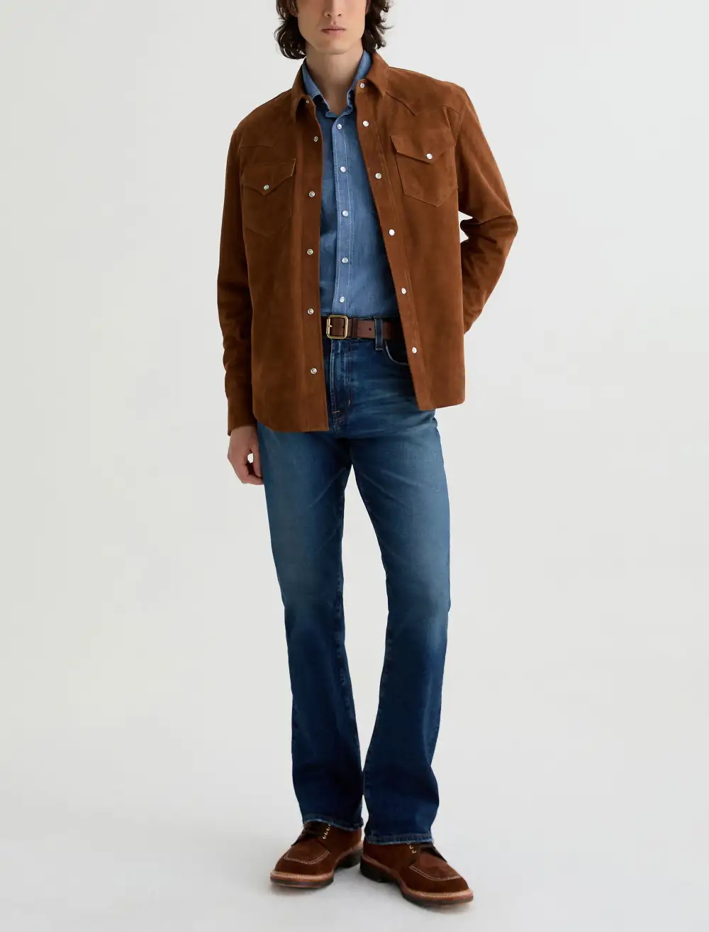 Men's Bootcut Comfort Stretch Jeans