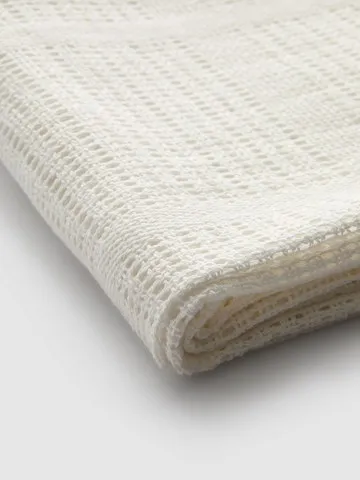 Cellular Baby Blanket