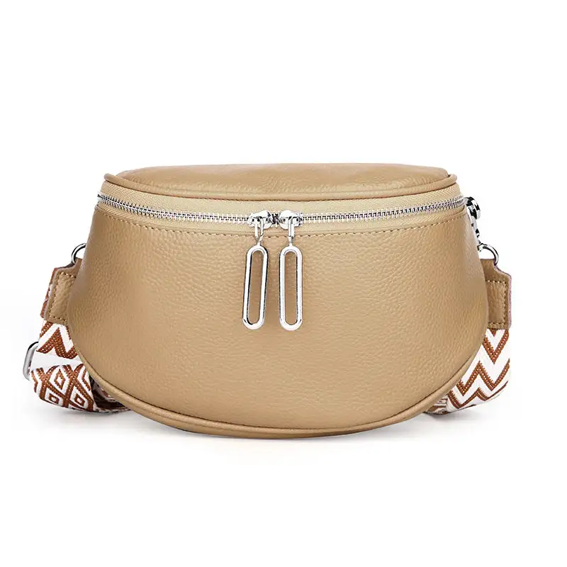 Leather Crossbody Chest Bag