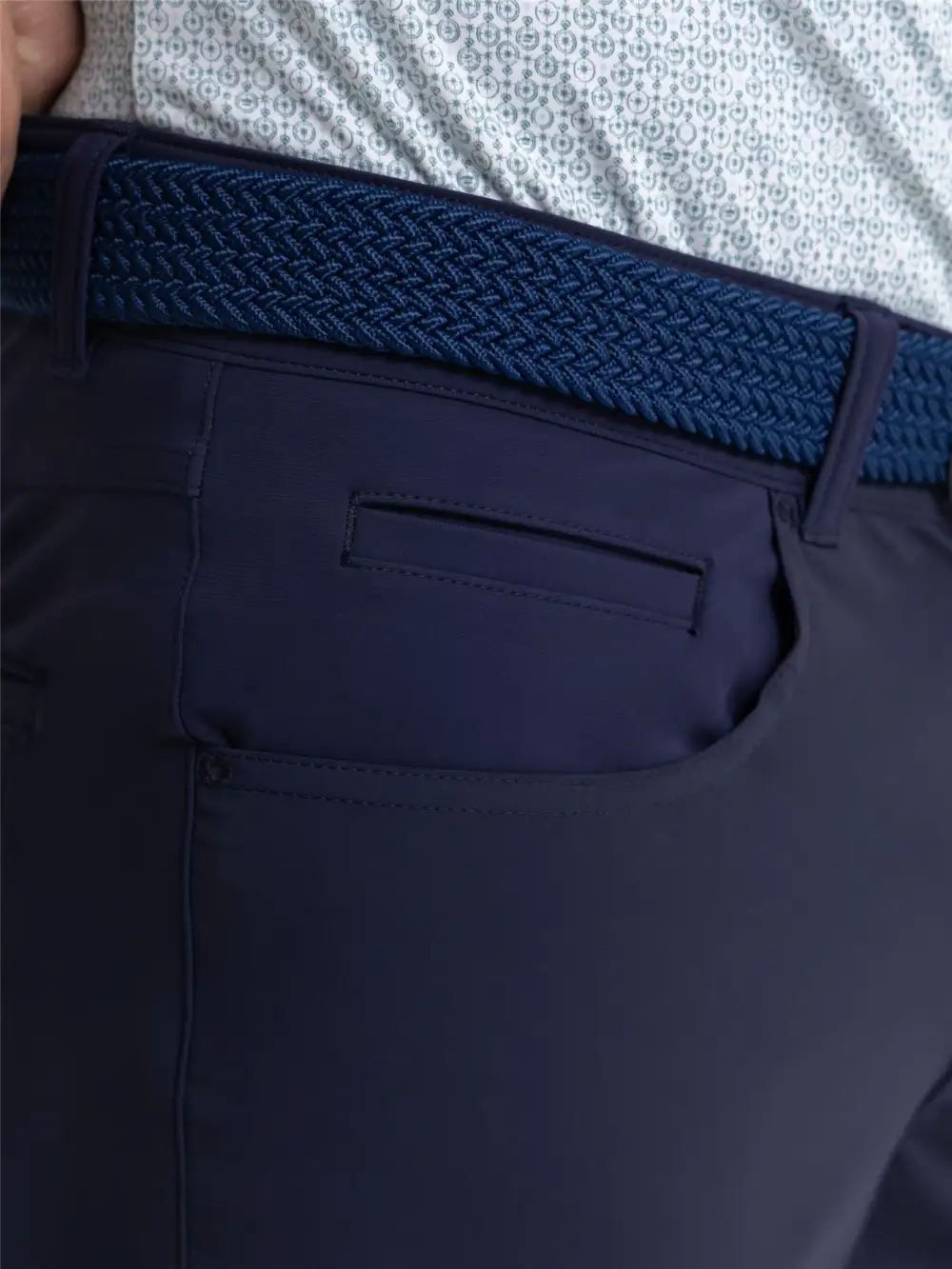 Knit Five-Pocket Performance Men's Golf Pants
