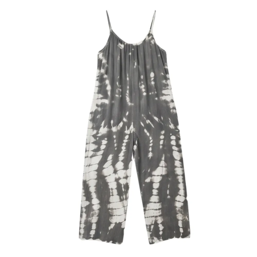Wide Leg Tie Dye Jumpsuit
