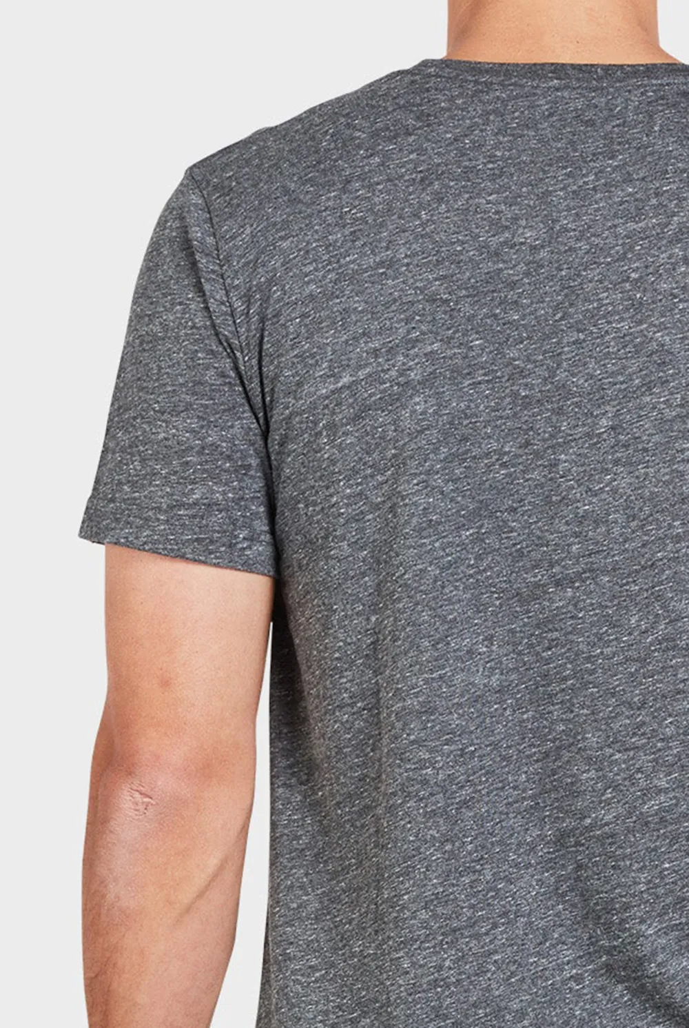 Ash Marle Short Sleeve Crew Neck Heathered Tee