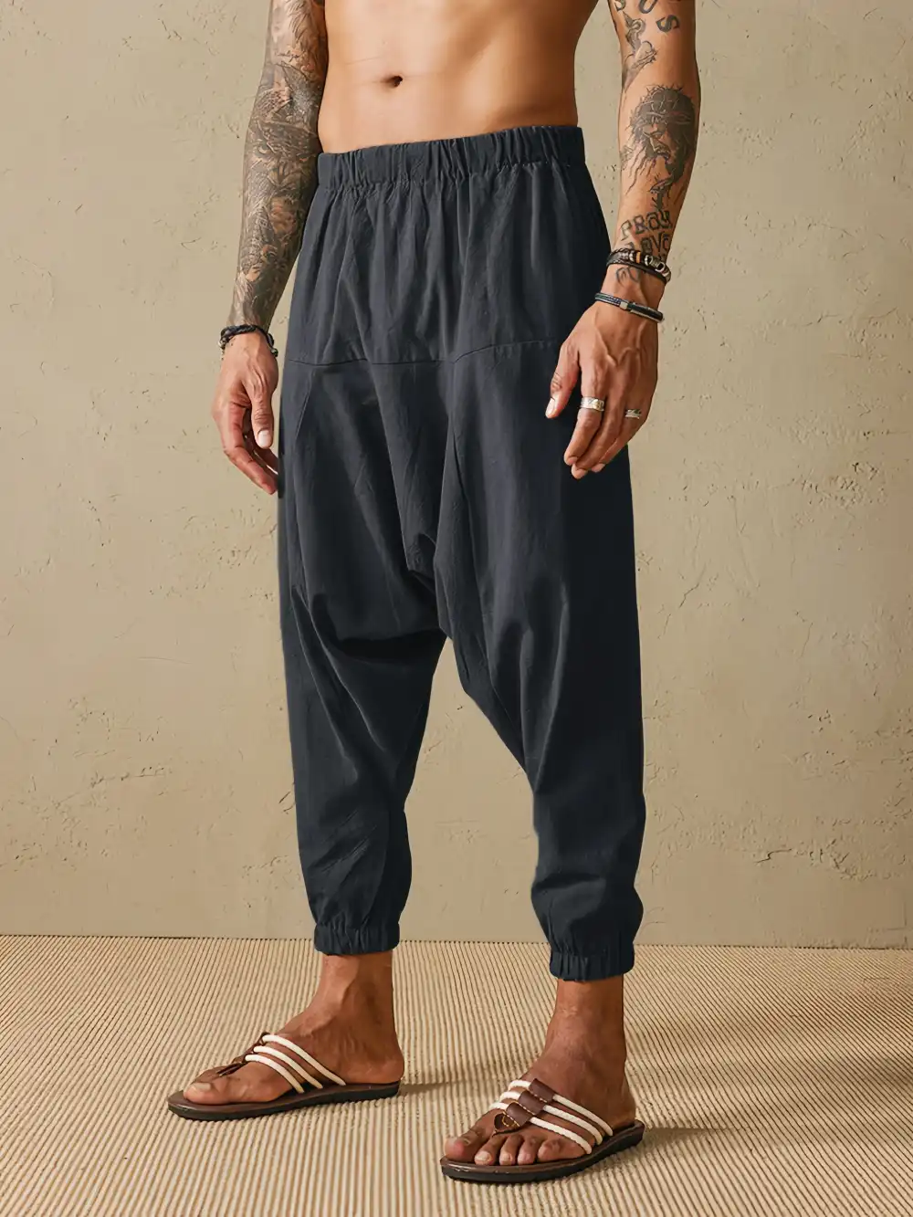 Linen Loose Fit Pants