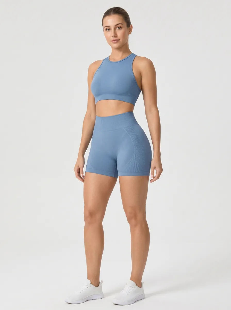 Women's High Waist Seamless Movement Fitness Shorts