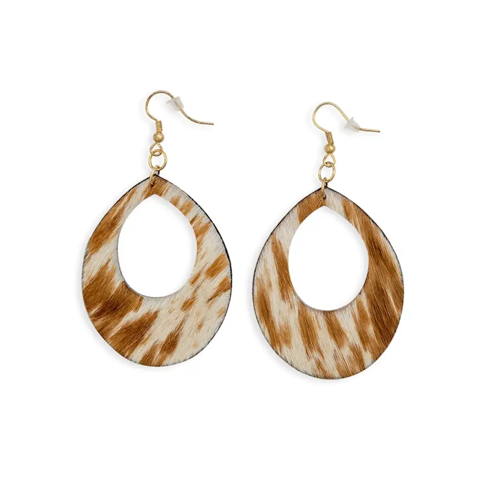 Subtle Openwork Artful Statement Earrings