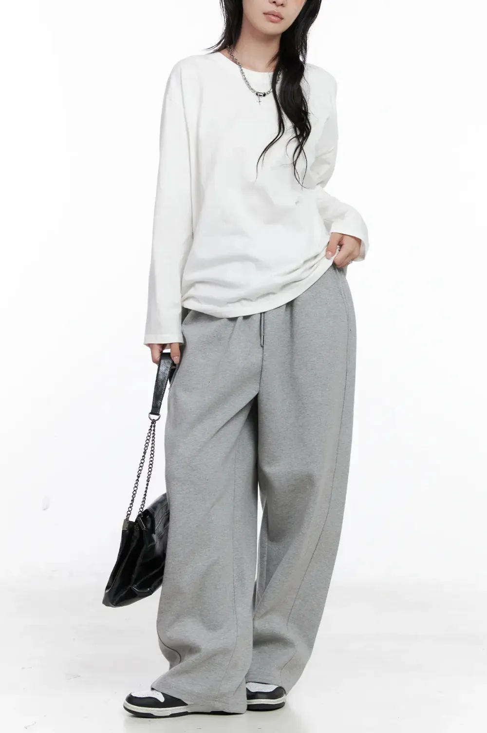 Basic Oversized Long Sleeve Tee