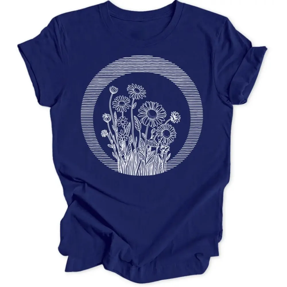 Flower Halo Unisex T-Shirt