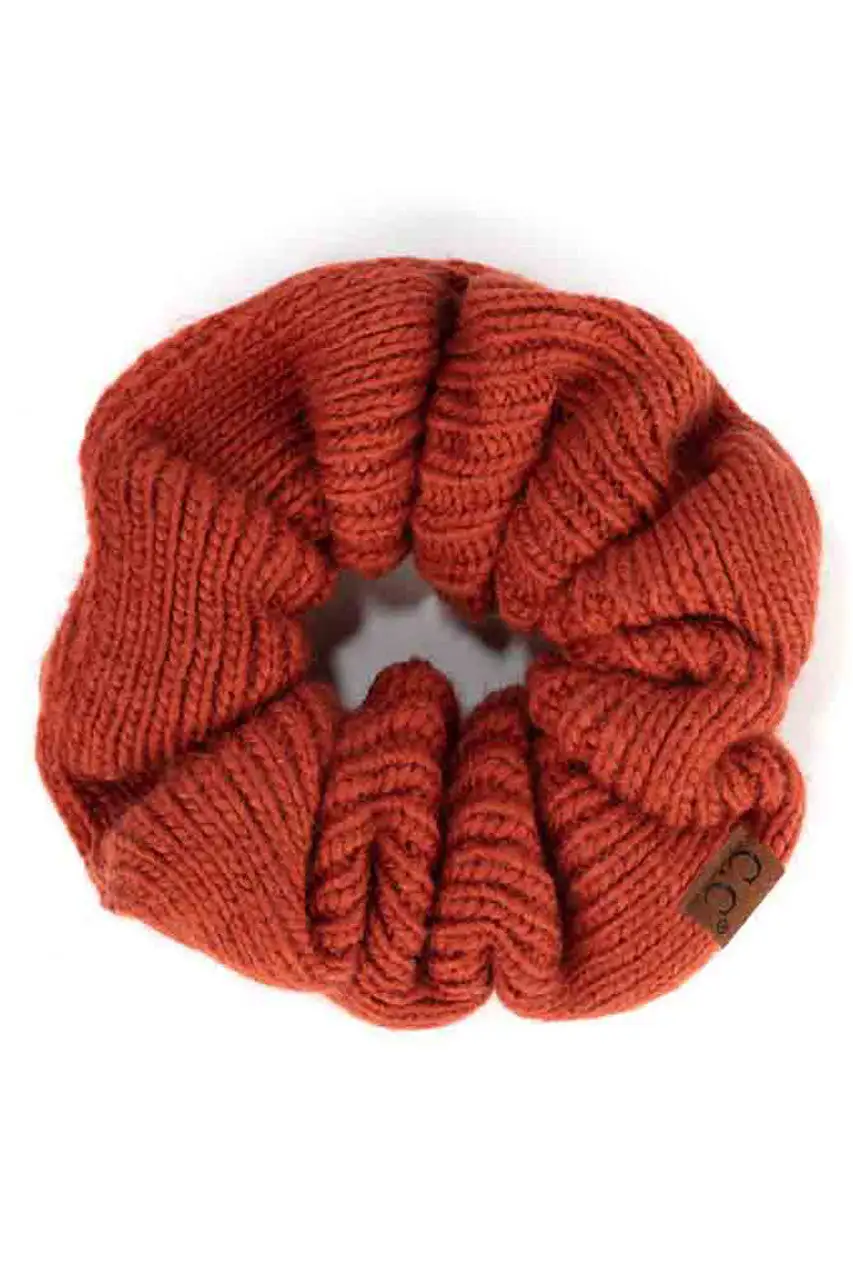 Knit Soft Hair Scrunchie