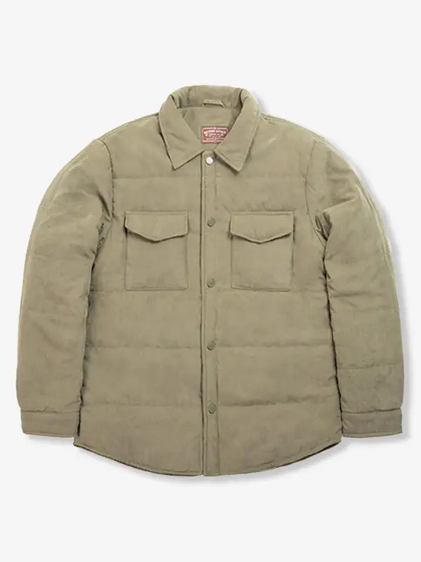 Men's Padded Suede Texture Casual Coat