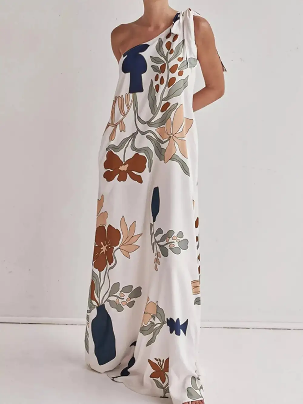 Floral Printed Maxi Dress