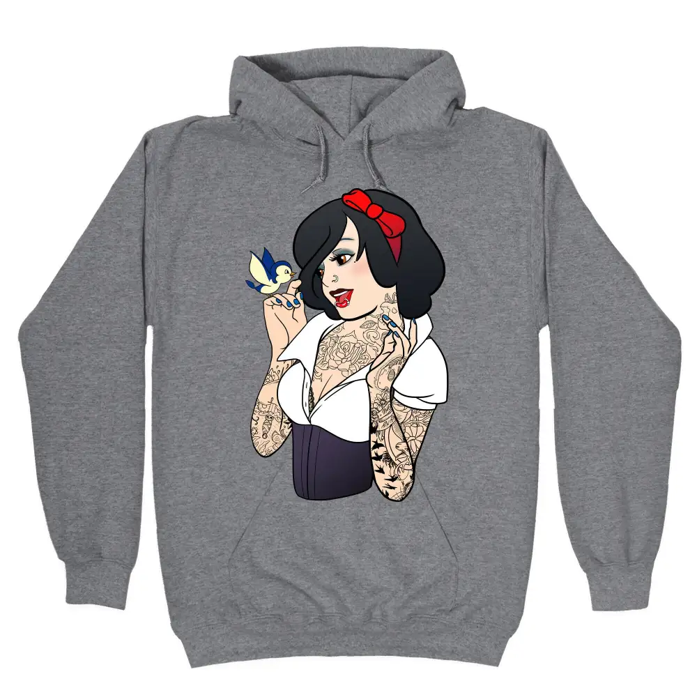 Laidback Artwork Pullover Hoodie
